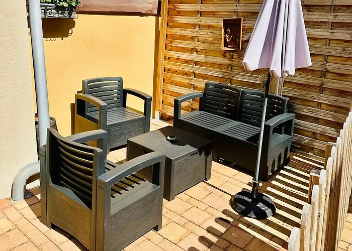 Coeur D\'Alsace Colmar Vignobles Ouest Avec Terrasses